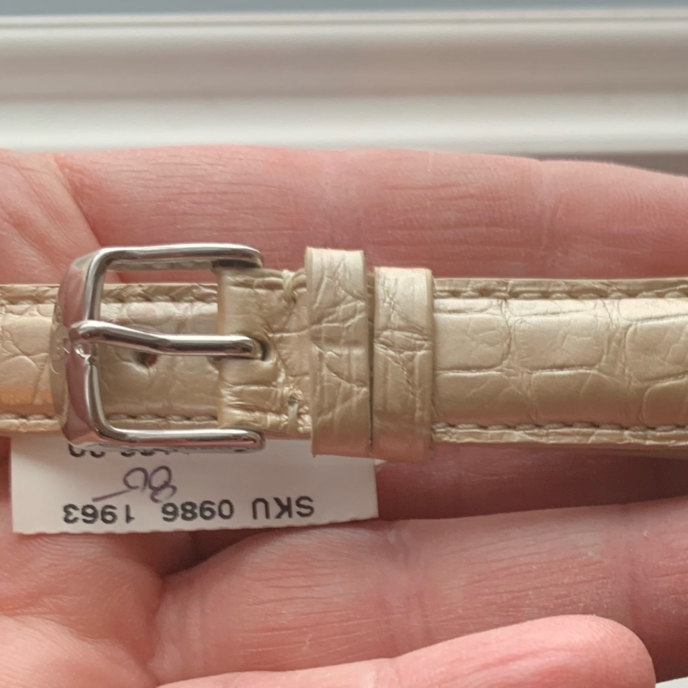 Authentic Michele 16mm Band NWT